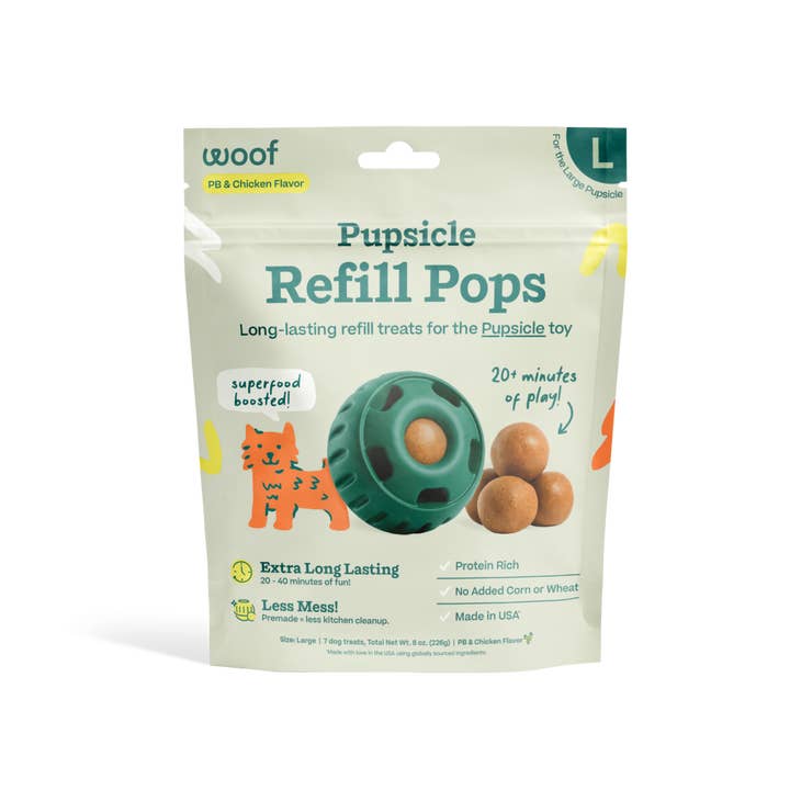 Woof - Wholesale Pet Treats - Dog - Pupsicle Pops