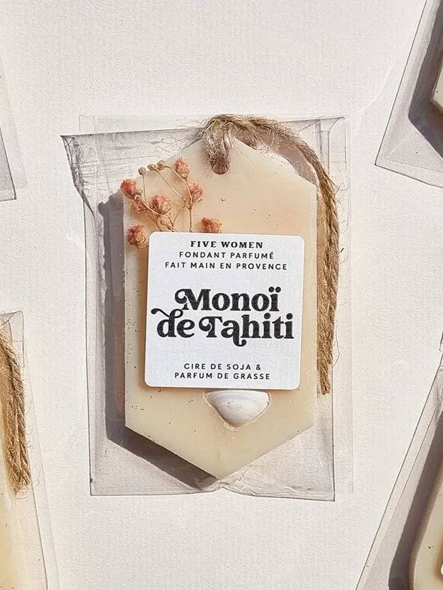Suspension de cire parfumée - Monoï de Tahiti pour la vente par Five Women
