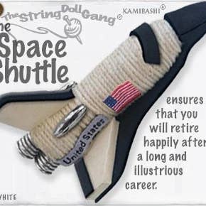 Porte-clés The Space Shuttle String Doll pour la vente par Kamibashi