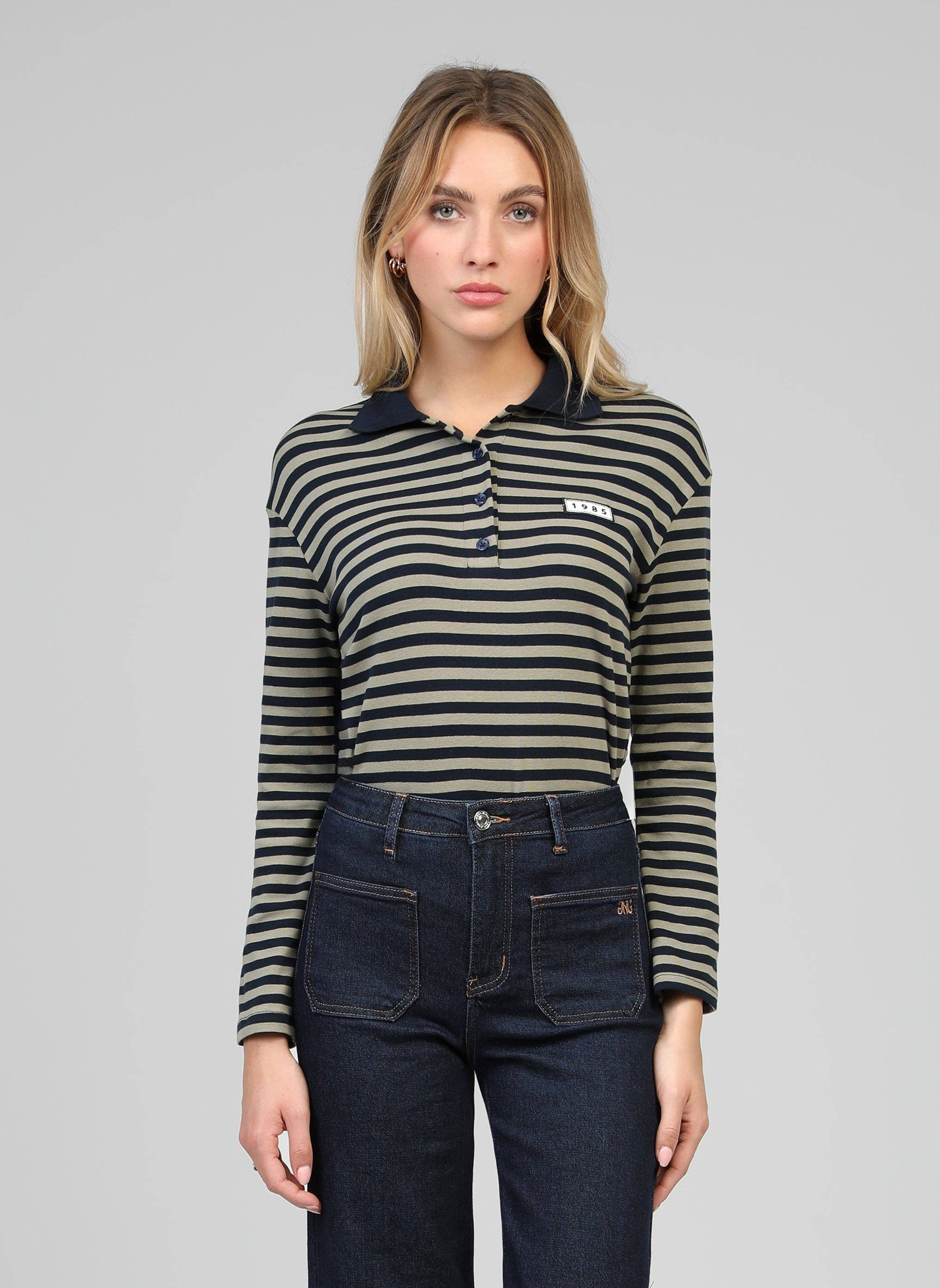 An'ge - Wholesale Polo - Women's - APONA navy T-SHIRT0