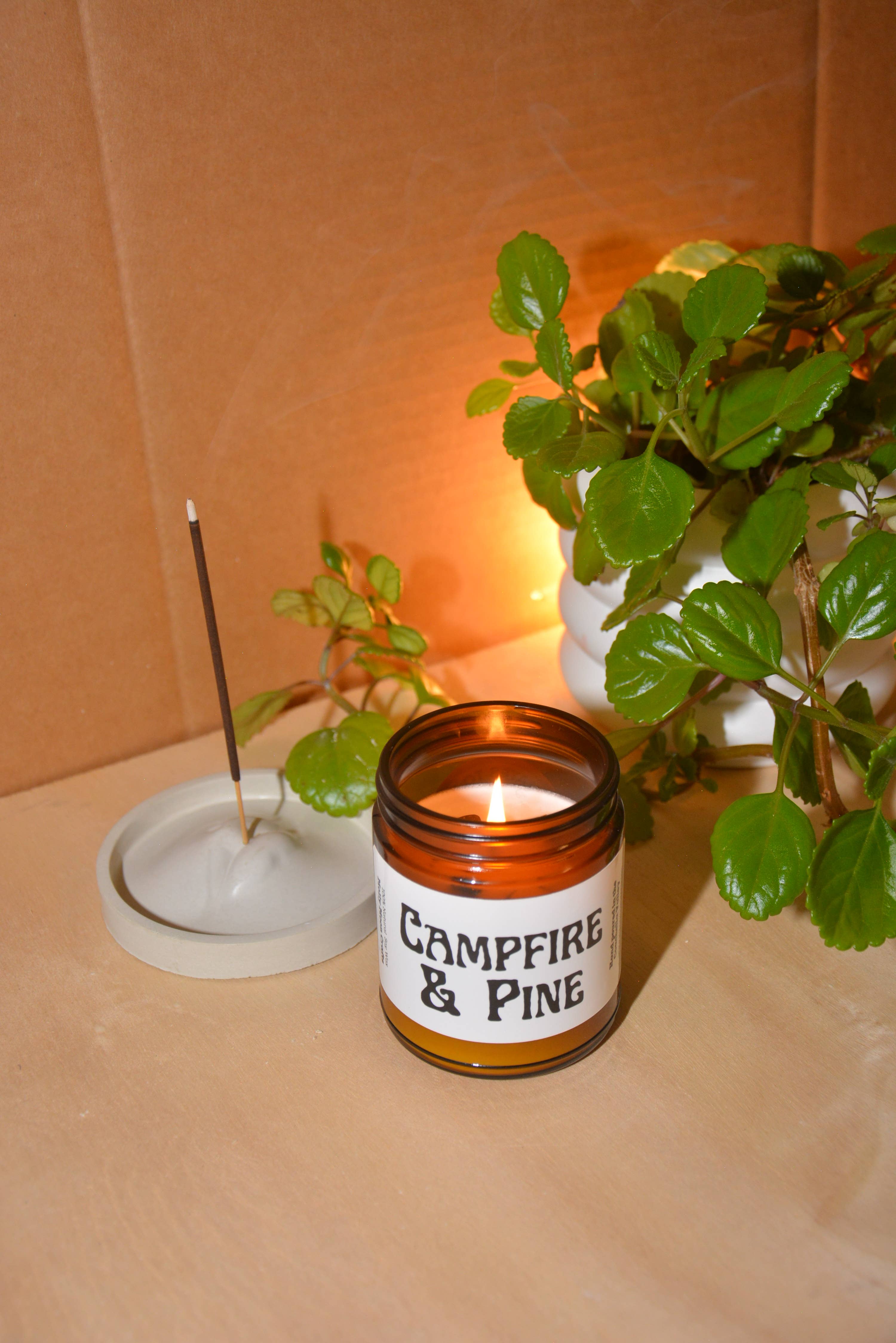 Molly Moon Crafts – Großhandel Kerze im Glas / gefüllte Kerze – Lagerfeuer- und Kiefernkerze1