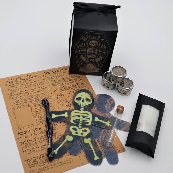 Psychic circle oddities - Venta al por mayor Artículo de meditación - ¡Protección, reversión del hechizo, maldiciones! ¡Kit de hechizos para muñecos de brujas!
