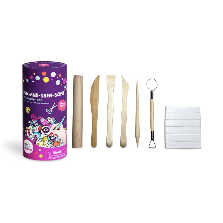 Little Change Creators - Wholesale DIY Craft Kit - Kids - Fun-And-Then-Someâ„¢ Art Starter Set - Kids' Clay Craft Kit