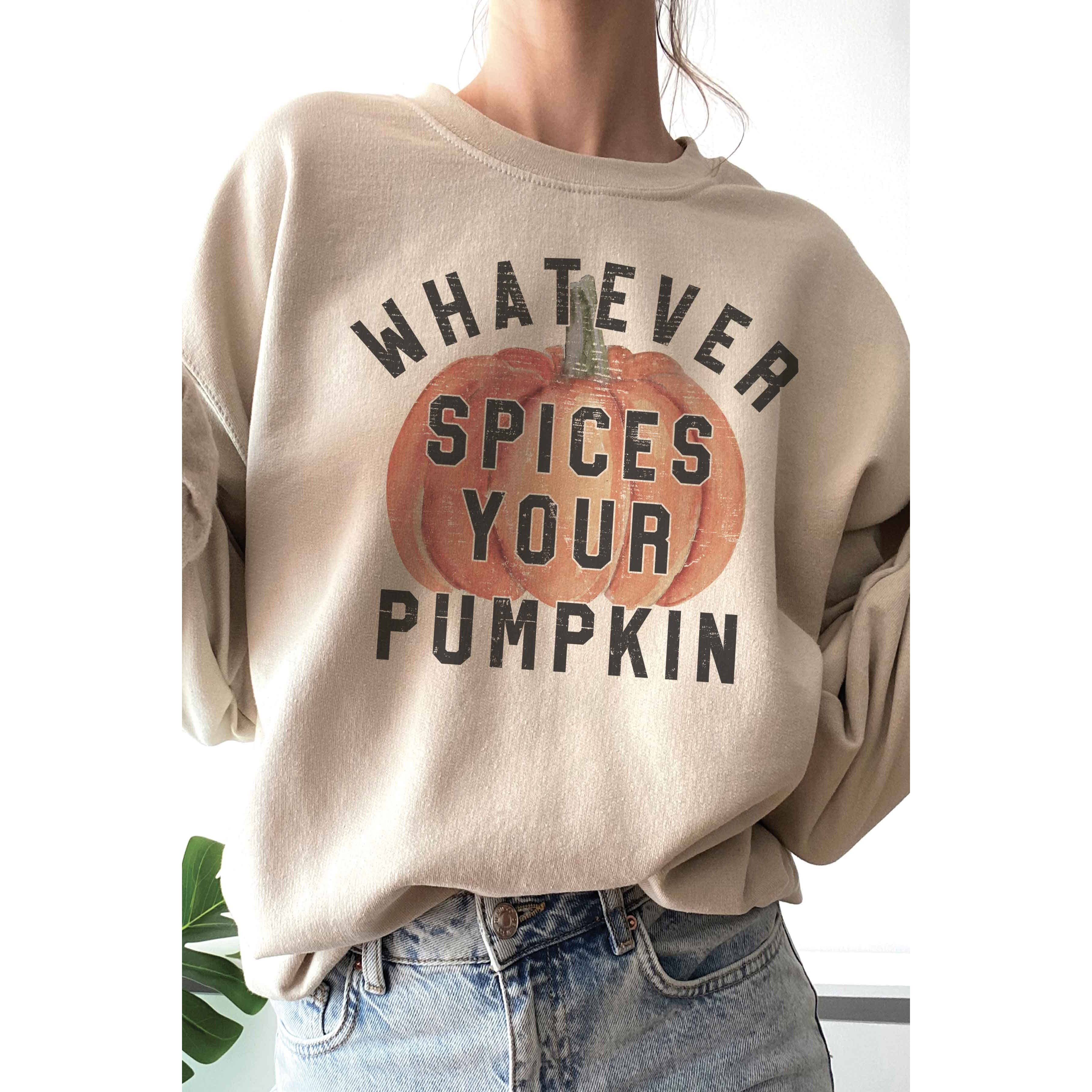 A. BLUSH CO - Wholesale Grafisch sweatshirt - Dames - WAT JE POMPOEN KRUIT Herfst Grafische Sweater2