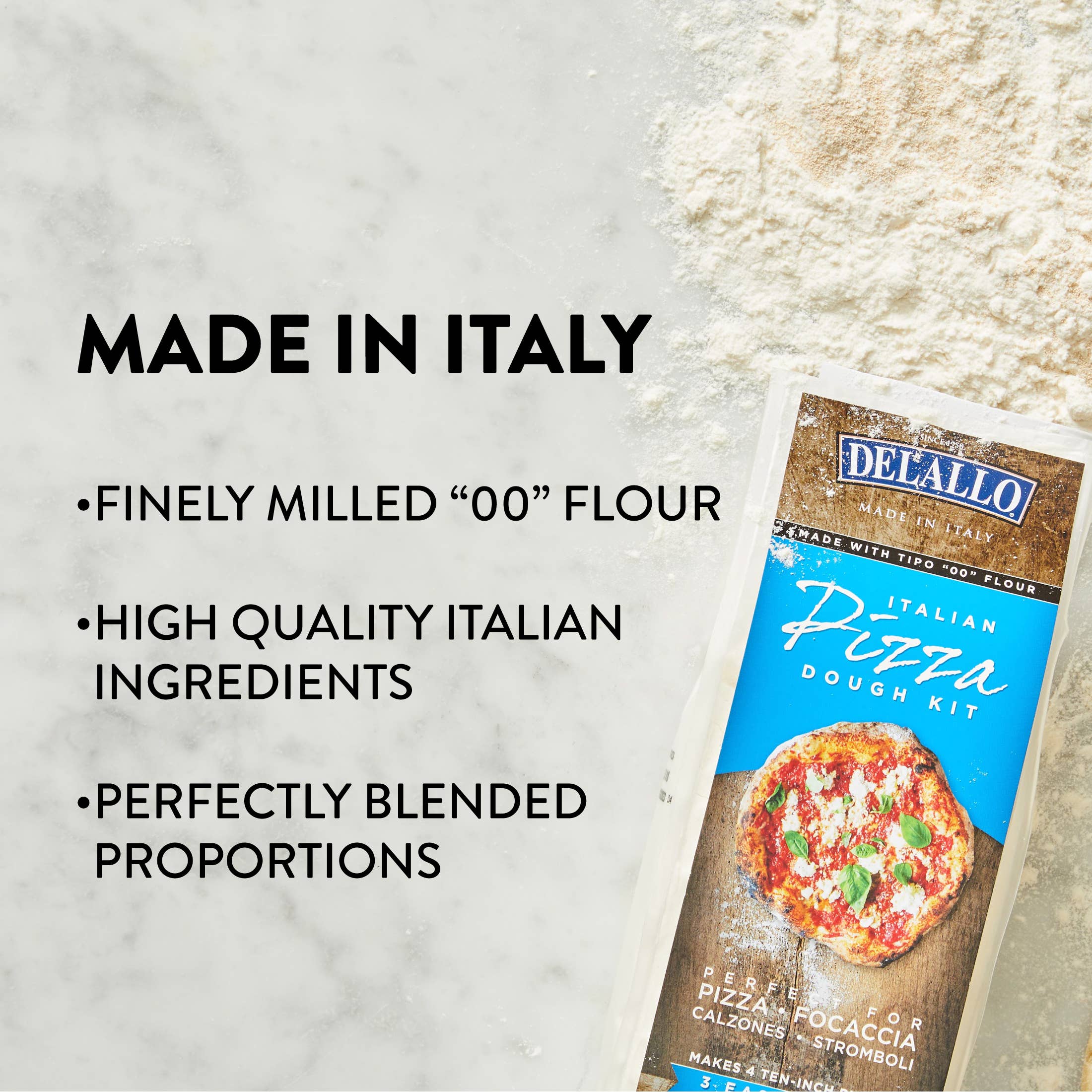 Delallo - Wholesale Bread Mix - Pizza Dough Mix3