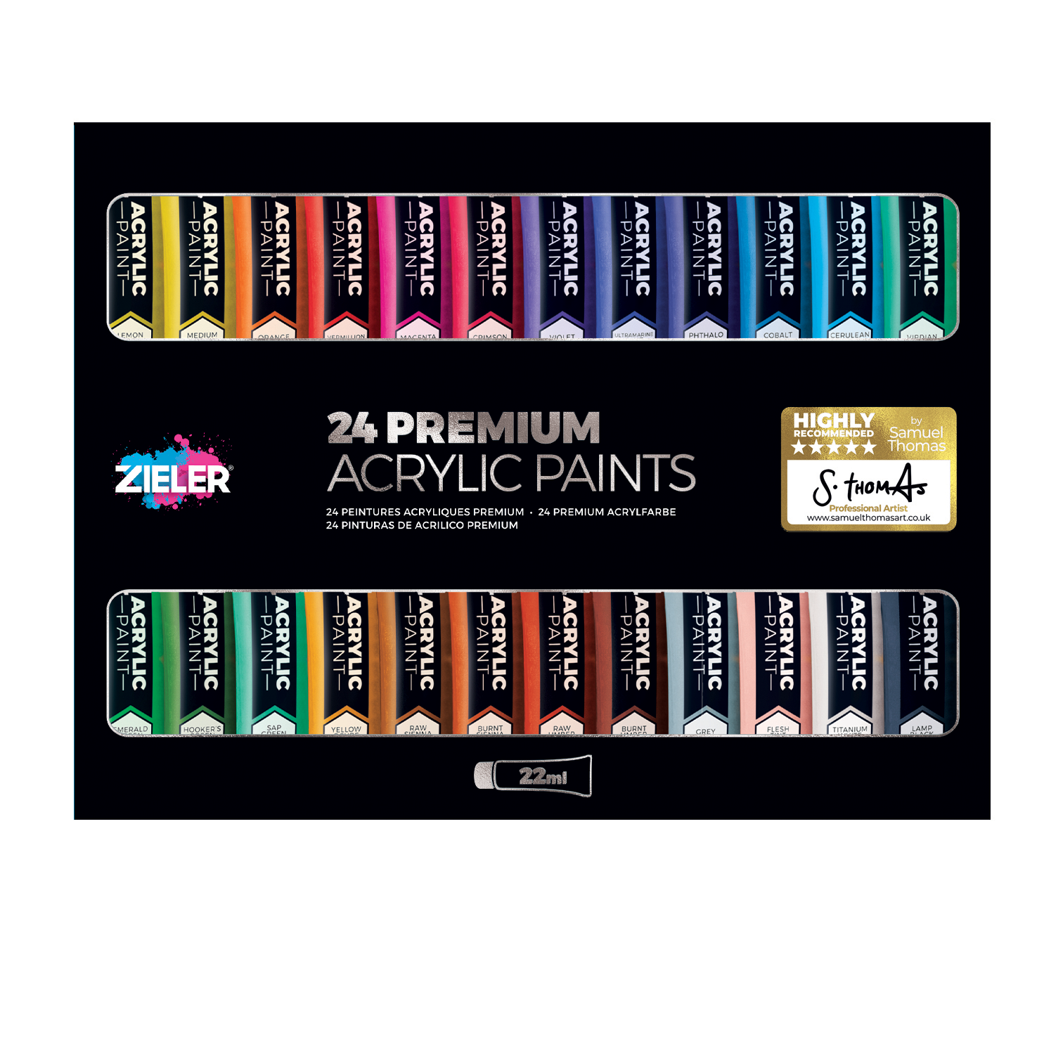 Zieler - Vente Assortiments de peinture - Ensemble de 30 pièces de peinture acrylique — par Zieler1