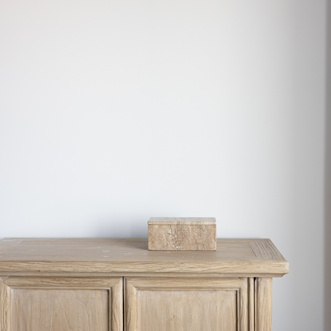 Luxe B Co – Engroshandel Pynteæske – Luxe B Co æske med låg i travertin5