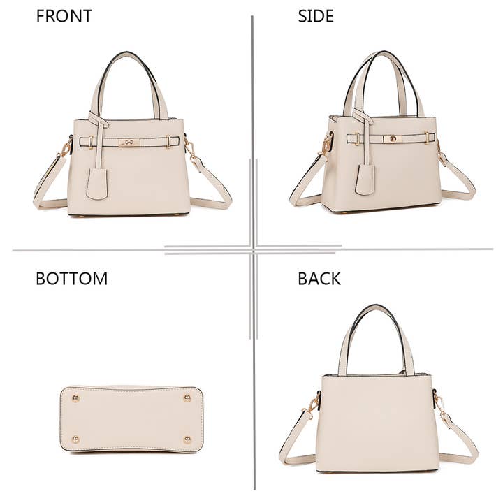 Gallantry - Wholesale Top Handle Bag - Women's - Malina (DQ-8680-2)9