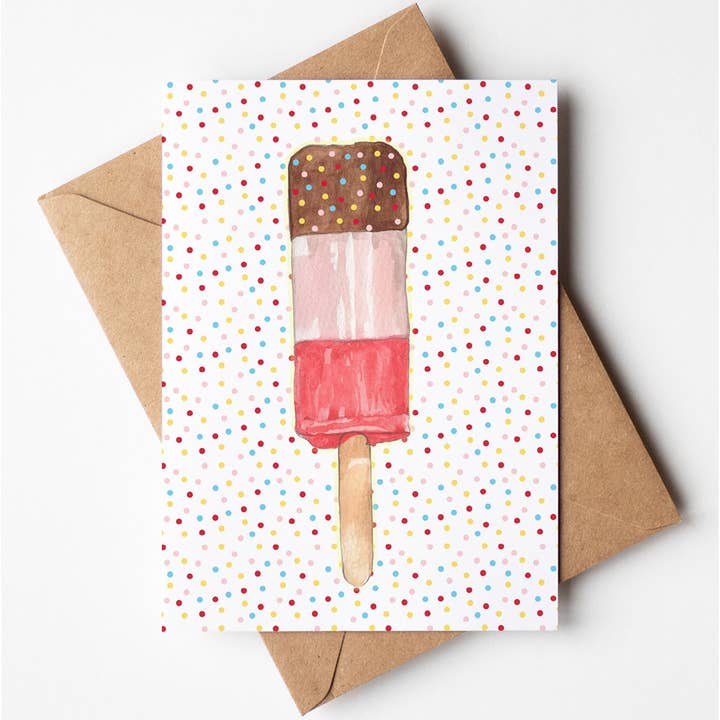 Carte de vœux Lollipop pour la vente par Rachel Reynolds
