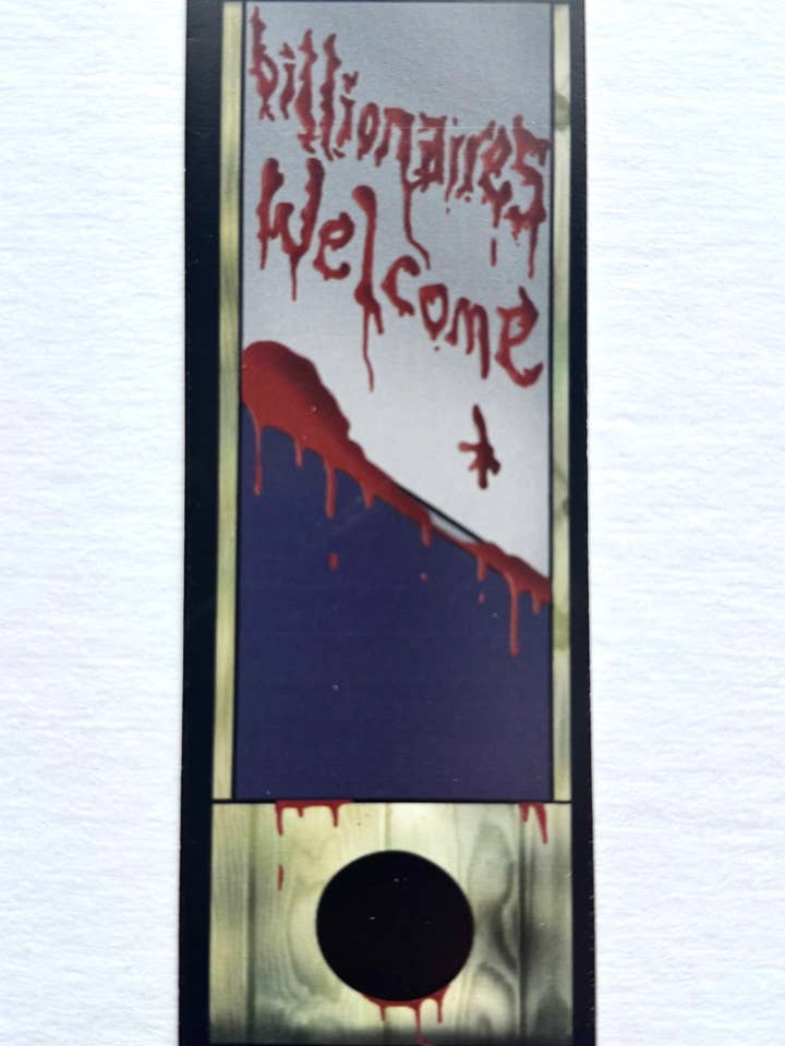 Pacchetto di 10 segnalibri a ghigliottina per la vendita all'ingrosso da parte di Wrong World Ceramics