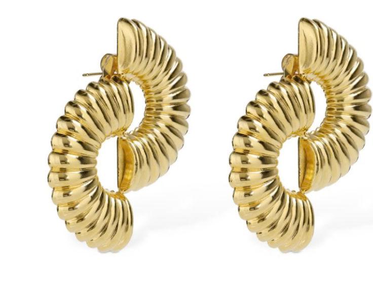 HoopLa - Wholesale Hoop Earrings - Puffy Half Shell Hoop, The Helix, The Conch Split Earring4