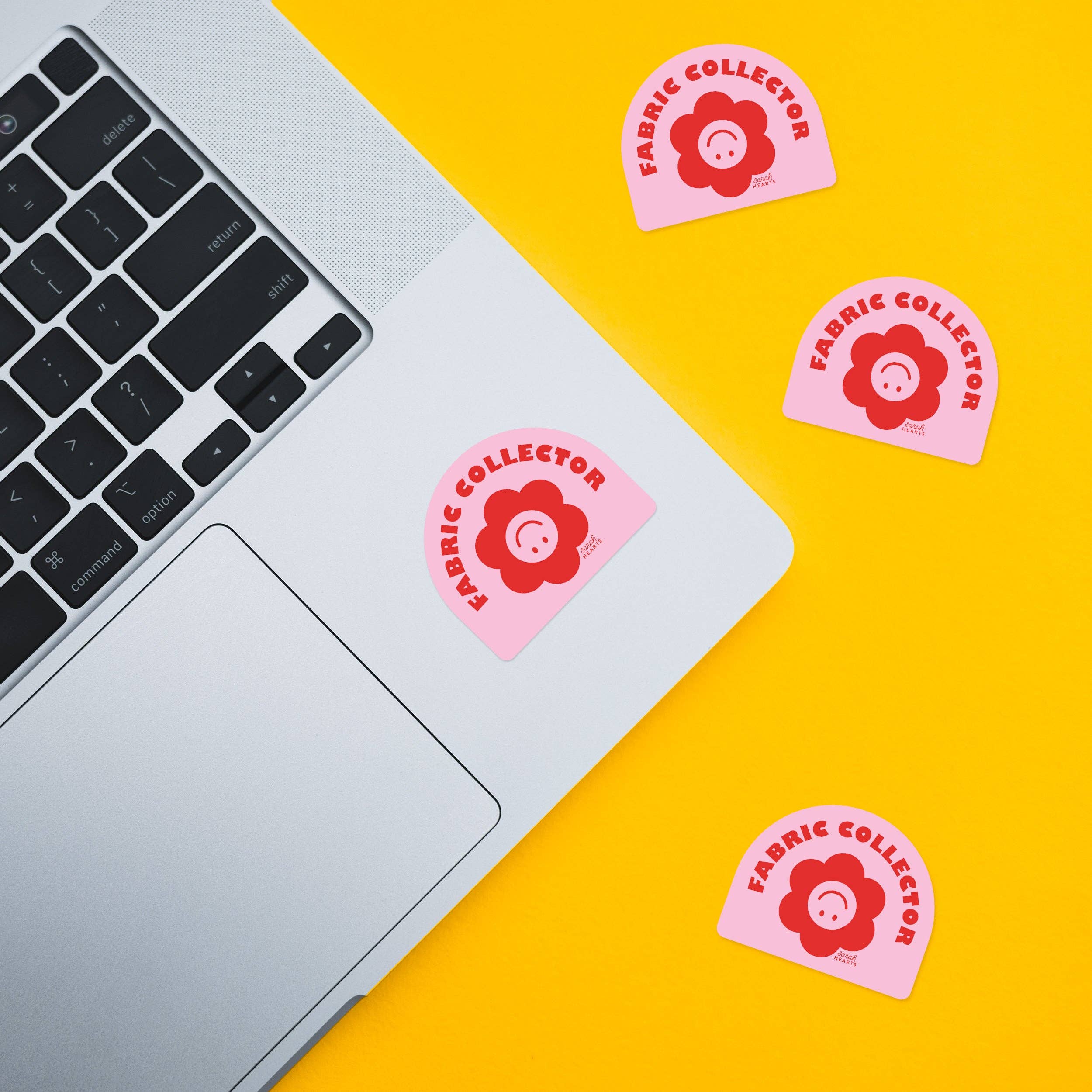 Sarah Hearts – Adesivo por atacado – Colecionador de Tecido - Autocolante Vinil à Prova de Água1