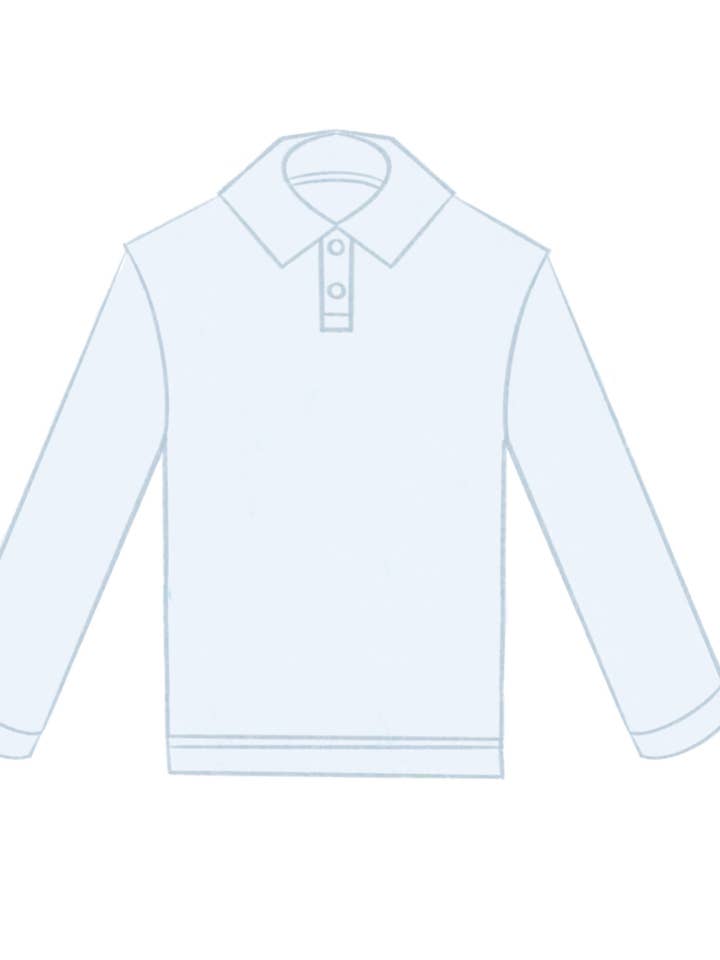 PRE-ORDER THE 1980'S POLO (SOLID COLOR) MEN'S for wholesale by KARL BREIZNER