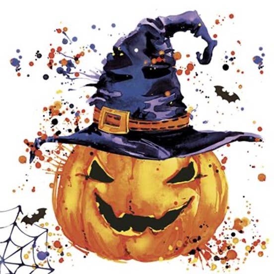 Tovaglioli da pranzo Creepy Pumpkin — tovaglioli di carta per Hallo per la vendita all'ingrosso da parte di European Excellency