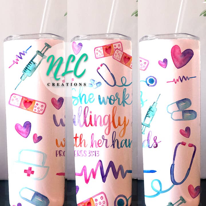 She Works Willingly With Her Hands for wholesale by NLC Creations