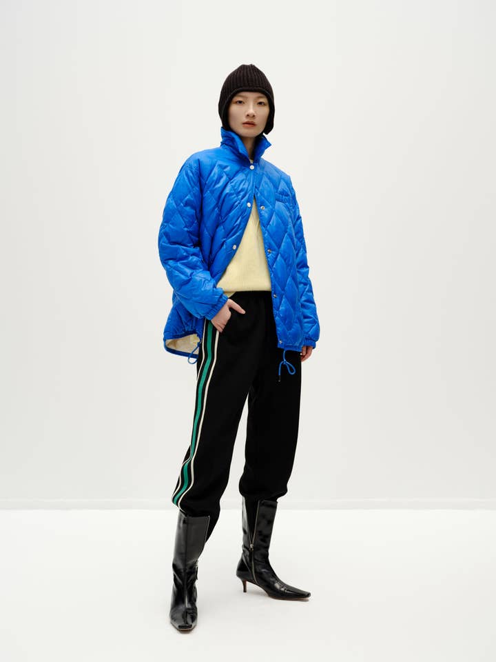 Urlazh - Wholesale Puffer Jacket - Women's - Klein Blue Jacket2