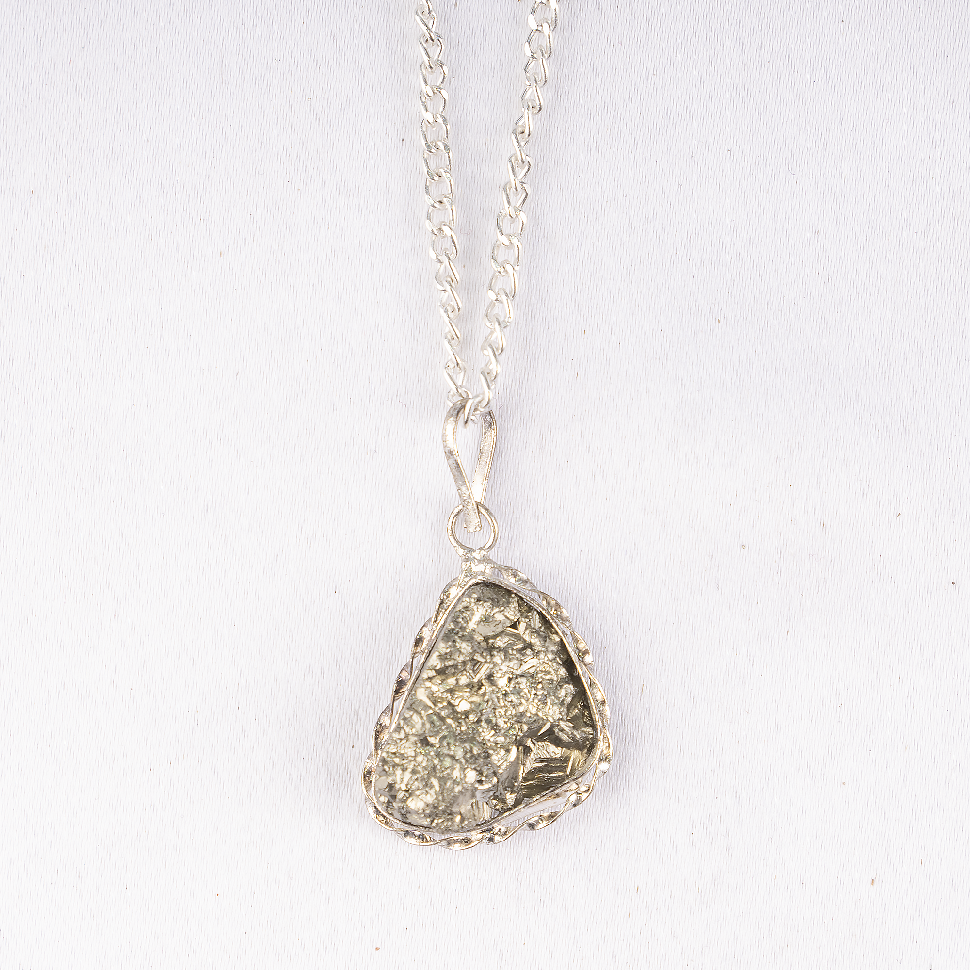 Soothing Crystals - Wholesale Pendant/Charm Necklace - Crystal Pendant | Pyrite Pendant | Wealth & Protection6