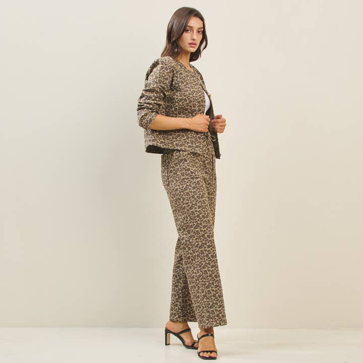 Leopard jacket for wholesale on Faire7