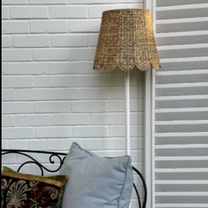 Maison Maison Design - Wholesale Lampshade - Seagrass Shade Cover (Scalloped in Natural)8