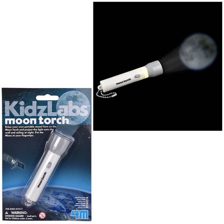 The Toy Network - Wholesale Classic Toy - Kids - KidzLabs /Moon Torch