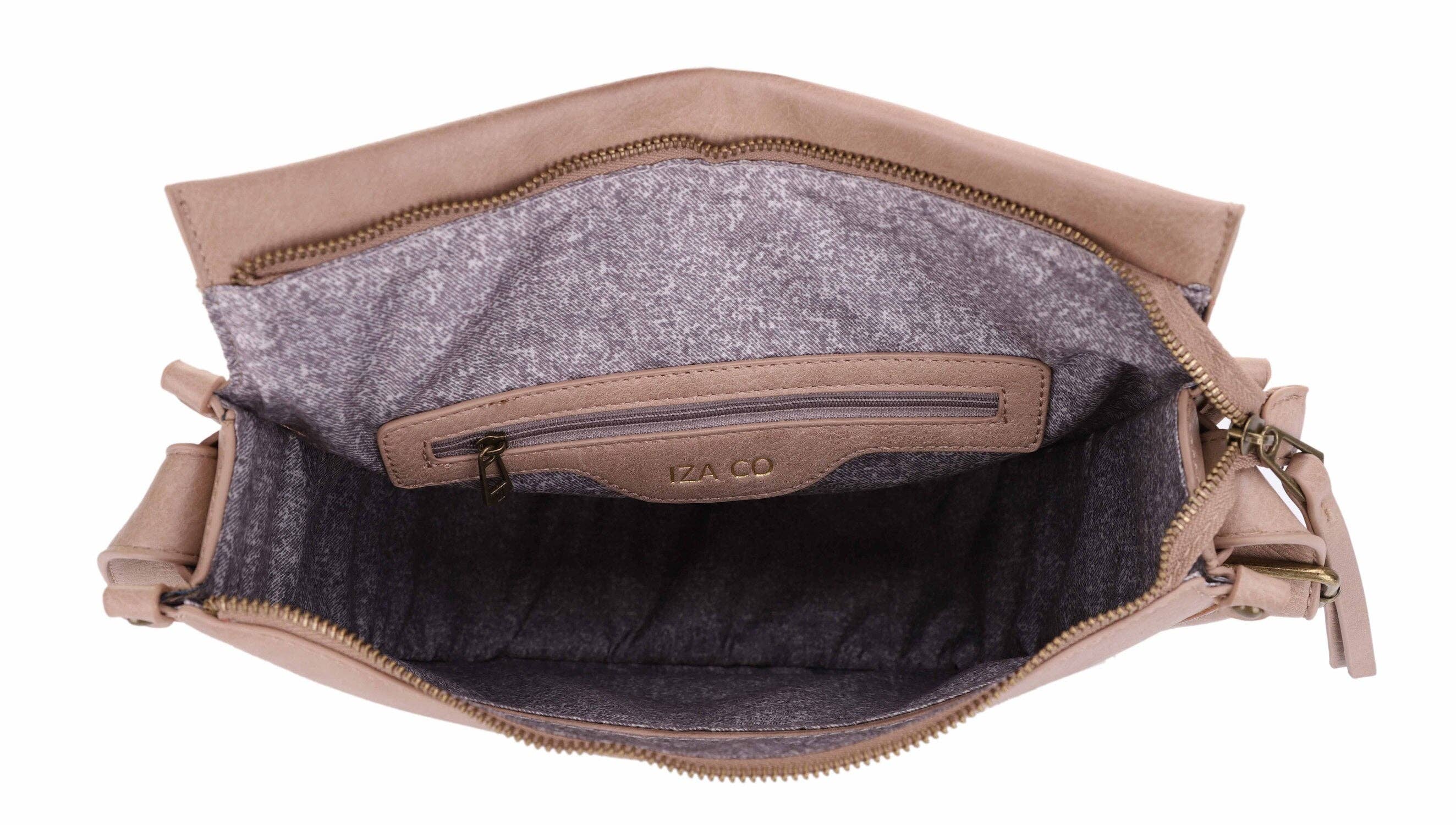 MiMi Wholesale - Wholesale Crossbody Bag - Women's - IZ26002 Caughlin Semicircle Structured Crossbody Bag5