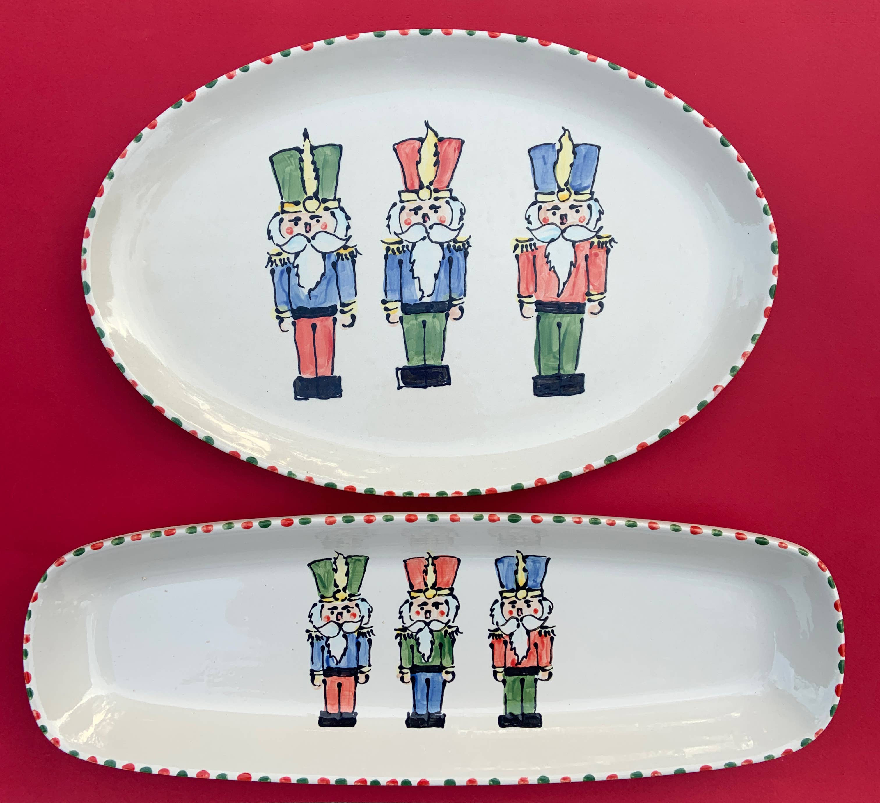 Magnolia Creative Co. - Wholesale Platter - Nutcracker Oval Platter1