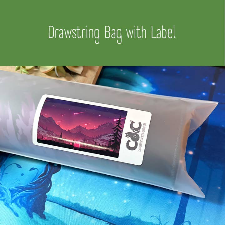 Caverns & Calicos - Wholesale Mousepad/Trackpad - ManaCat Mountain Playmat