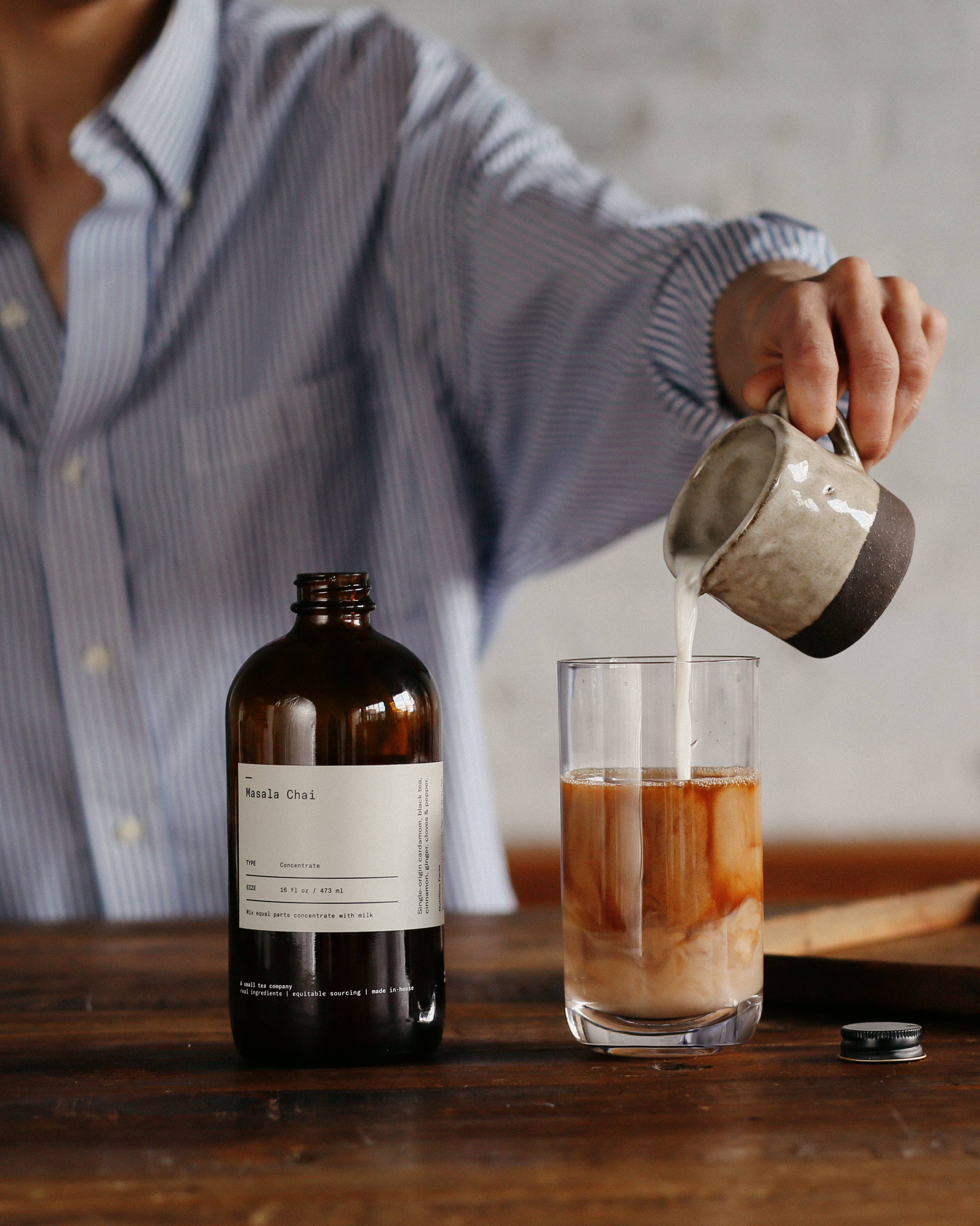 DONA - Wholesale Iced Tea - Retail Masala Chai Concentrate (Case of 12)1