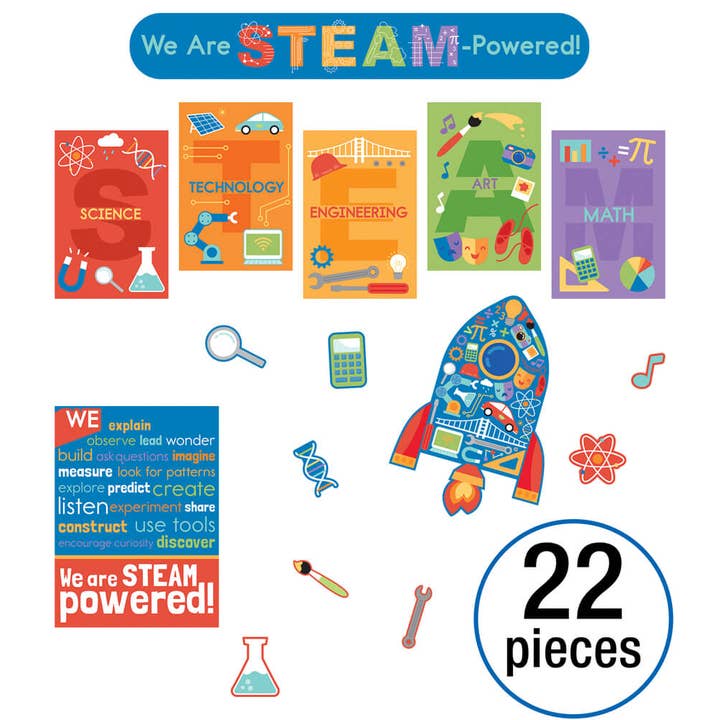 Carson Dellosa Education - Wholesale Bulletin Board - STEAM Bulletin Board Set