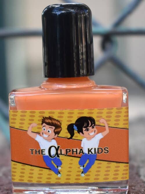 Smalto originale arancione. per la vendita all'ingrosso da parte di The Alpha Kids