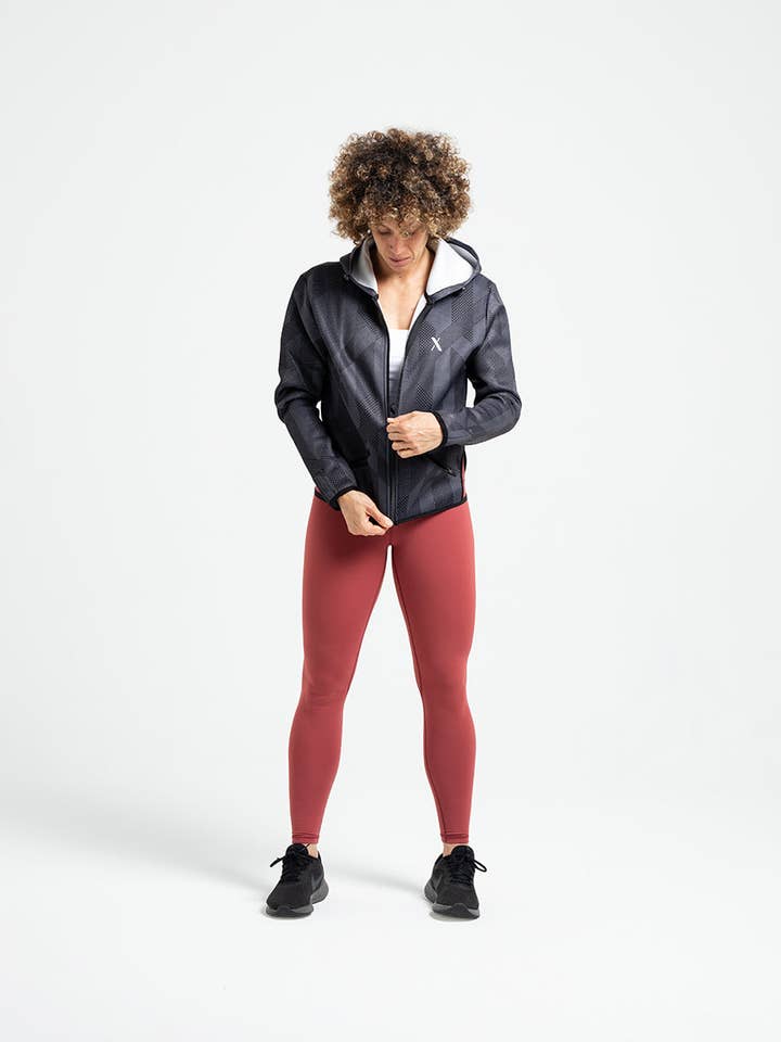 CREXANS - Wholesale Athletic Jacket - Women's - Chaqueta Neo Box en Carbón3
