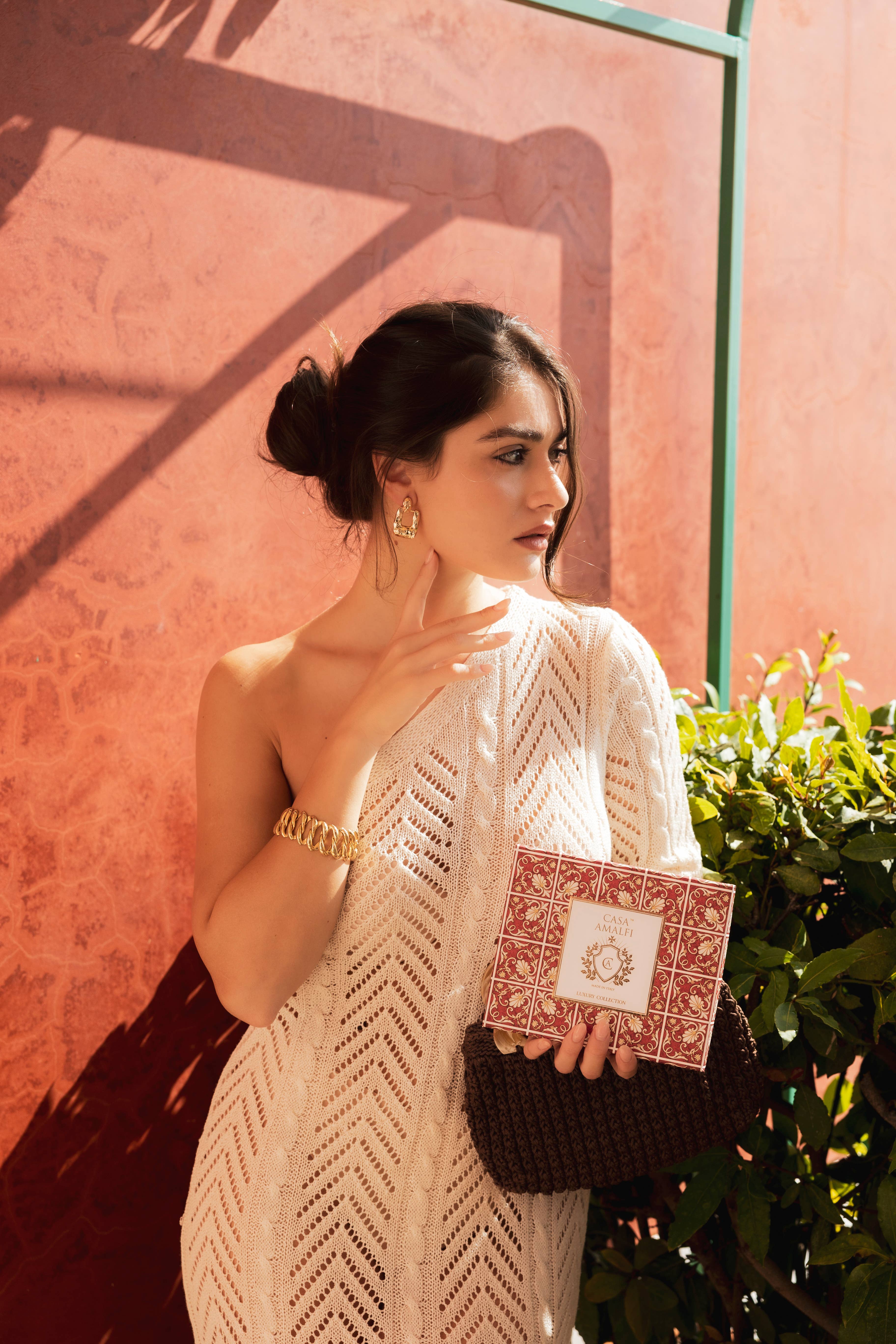 Casa Amalfi – Großhandel Geschenkboxen – Sunday in Napoli - Einzelne Geschenkbox mit Keramik-Seifenhalter5