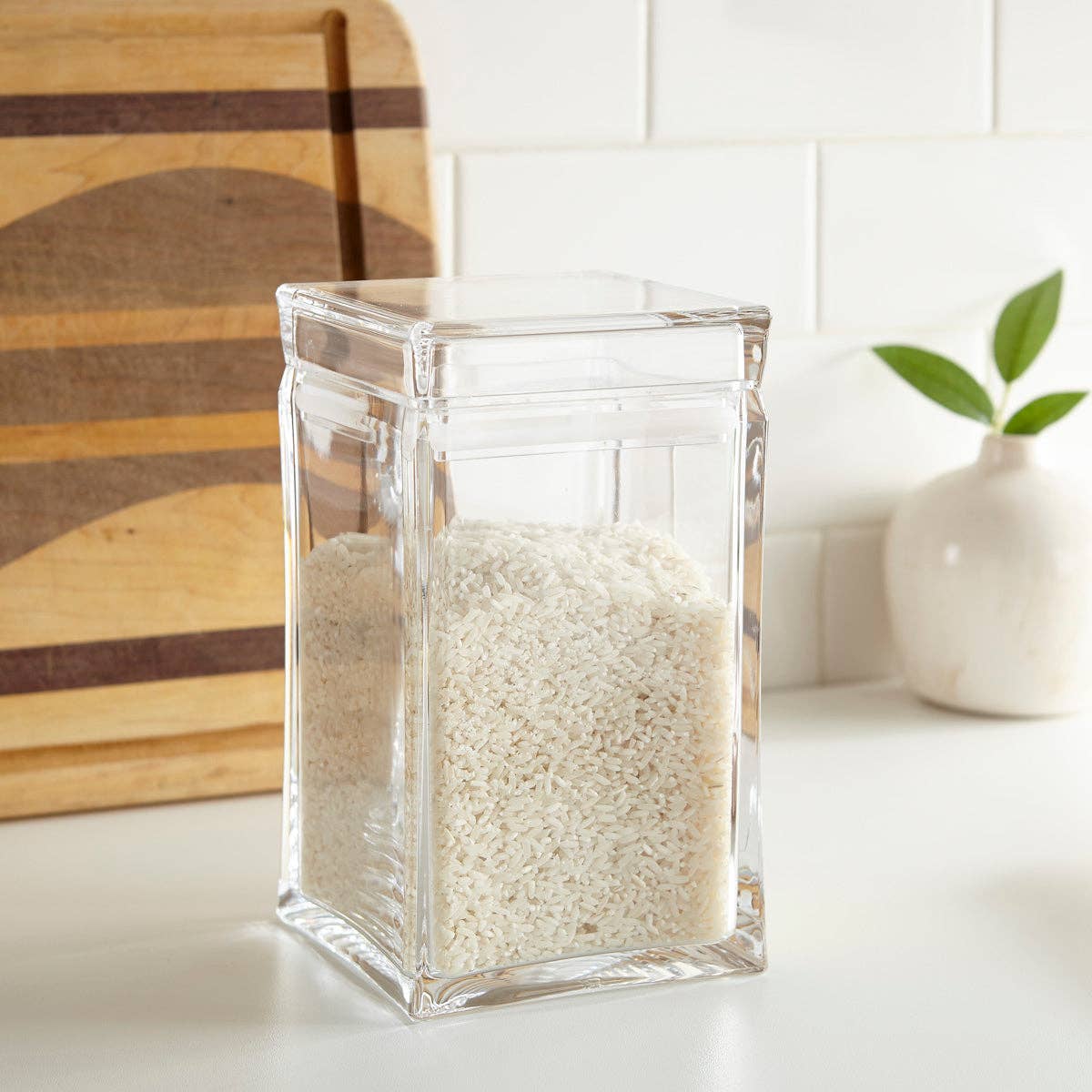 Huang Acrylic - Wholesale Canister - Square Canisters with Lids12