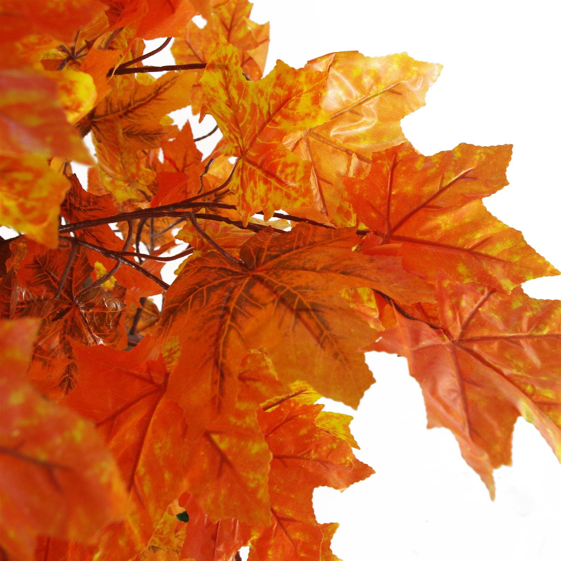 Leaf Design UK LTD - Wholesale Artificial Plant - Artificial Tree Large Orange Maple Autumn 125cm.5