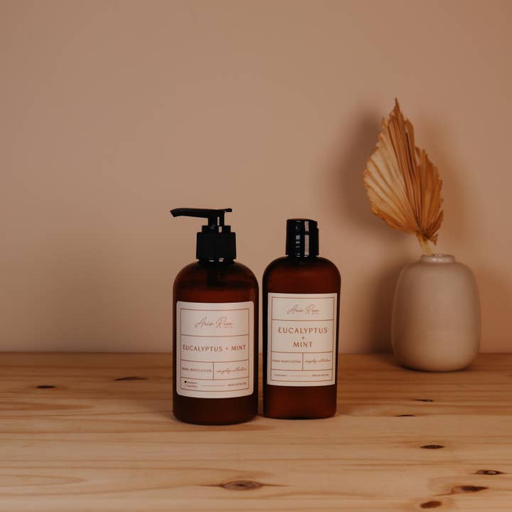 Aria Rose Bath Co - Wholesale Hand & Body Lotion - Eucalyptus Mint Hand + Body Lotion