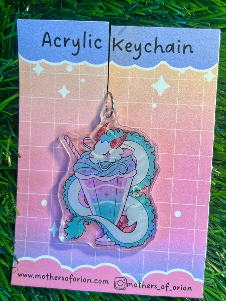 Studio Snacks Keychain HAKU for wholesale by Mothers Of Orion