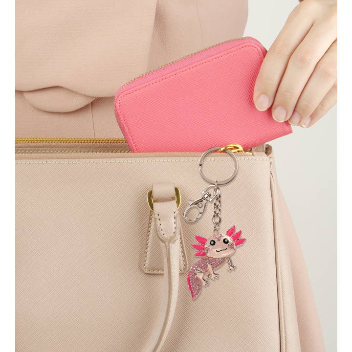 Cota Global - Wholesale Keychain - Women's - Rose Gold Sparkling Charms - Axolotl5