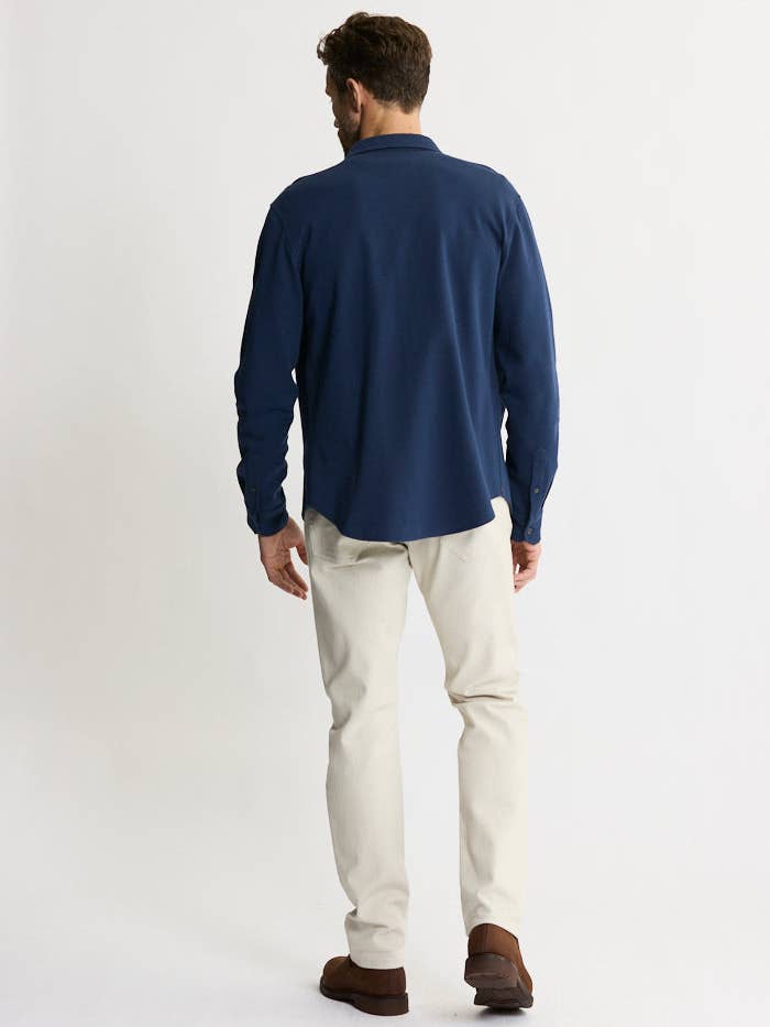 JACHS NY - Wholesale Button Down Shirt - Men's - Manor Long Sleeve Cotton Double Face Shirt4