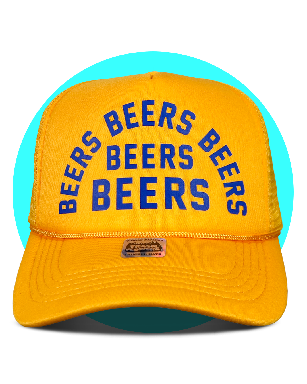 Trash Flowers Trucker Hats - Wholesale Trucker Hat - Unisex - Beers Beers Beers Trucker Hat3