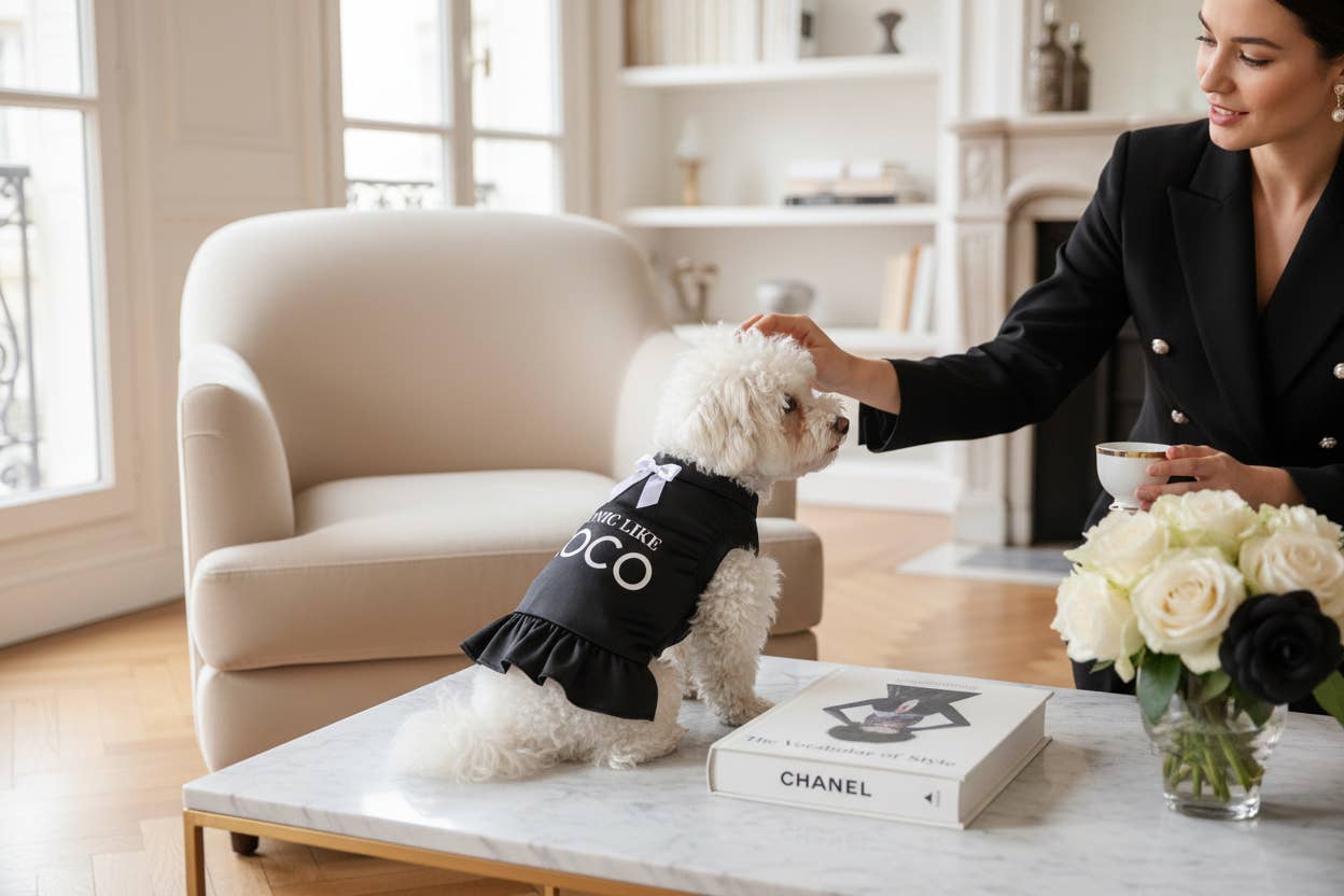 Bark Fifth Avenue - Wholesale Pet Dress - Dog - Iconic Like Coco Couture Dog Dress1