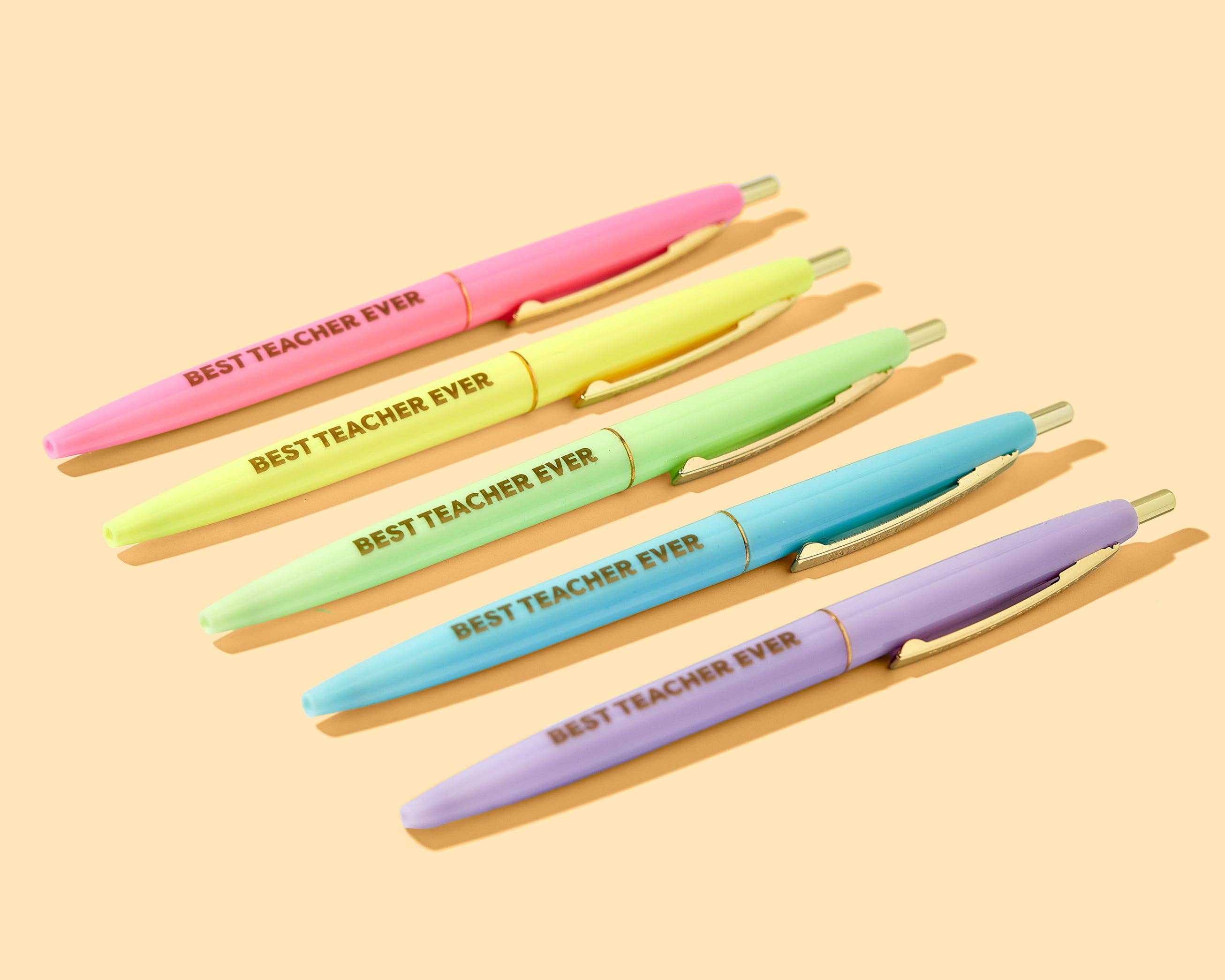 Taylor Elliott Designs - Wholesale Pen - Best Teacher Ever Pen Set - Min. 4 (PEN-04R)1