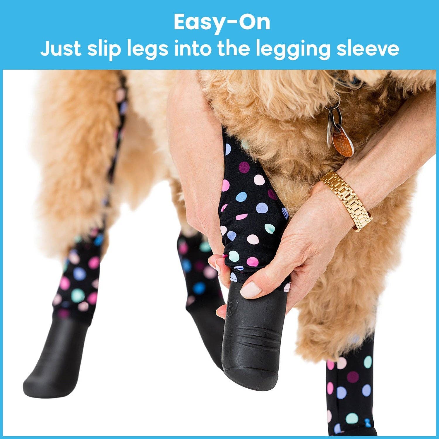 Walkee Paws – Großhandel Pfotenschutz für Haustiere – Deluxe Easy-On Hundestiefel-Leggings2