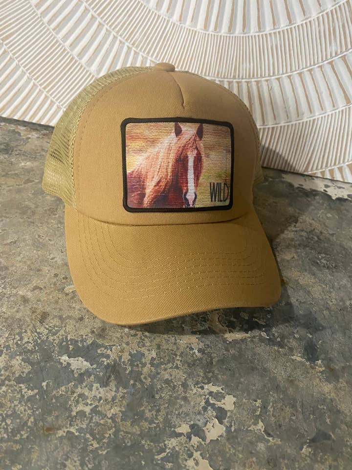 Horse WILD Hat (Multi Color Options) for wholesale by Crooked Halo