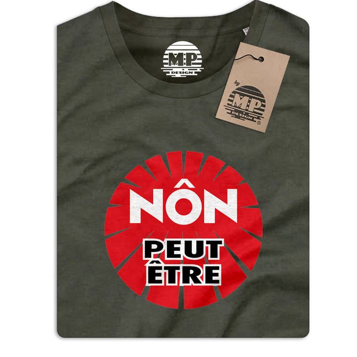 Unisex T-Shirt "No Maybe" for wholesale by Peye et Meye