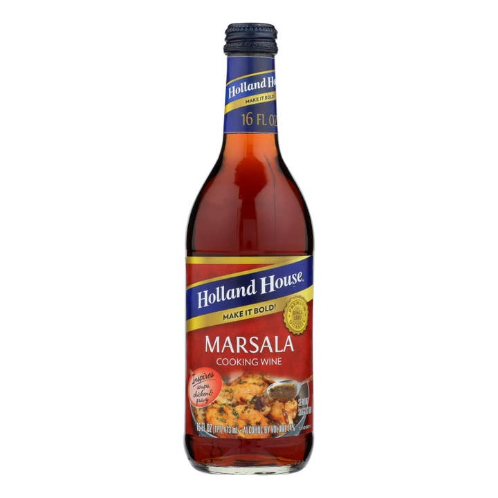 Everyday Supply Co - Wholesale Cooking Oil - Holland House Marsala Cooking Wine, Case of 12, 16 Fl oz