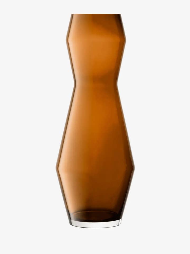Sculpt Vase H65cm Cognac for wholesale by LSA International