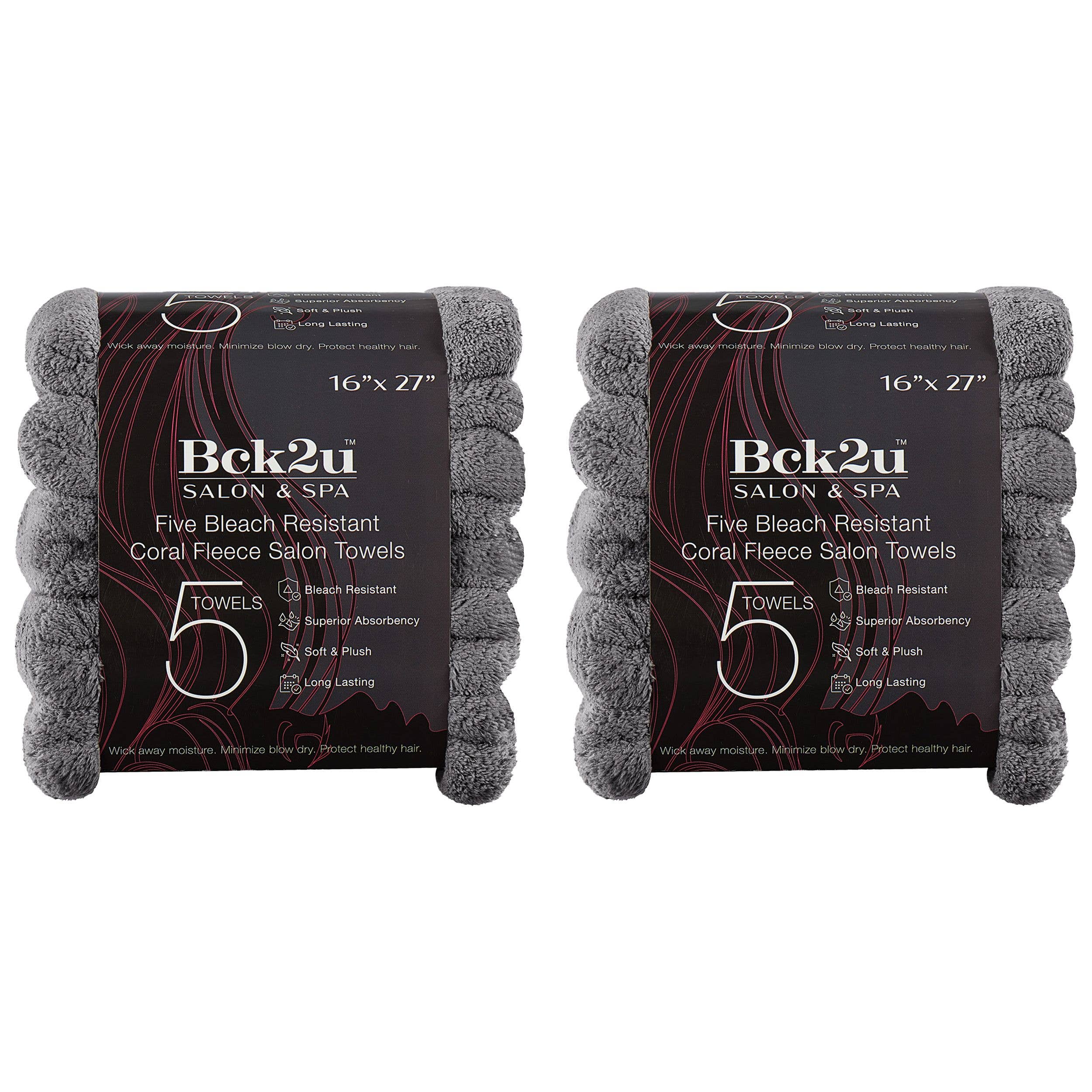 Arkwright Home - Wholesale Towel Set - Coral Fleece Microfiber Bleach-Safe Salon Towels-Pack of 1012