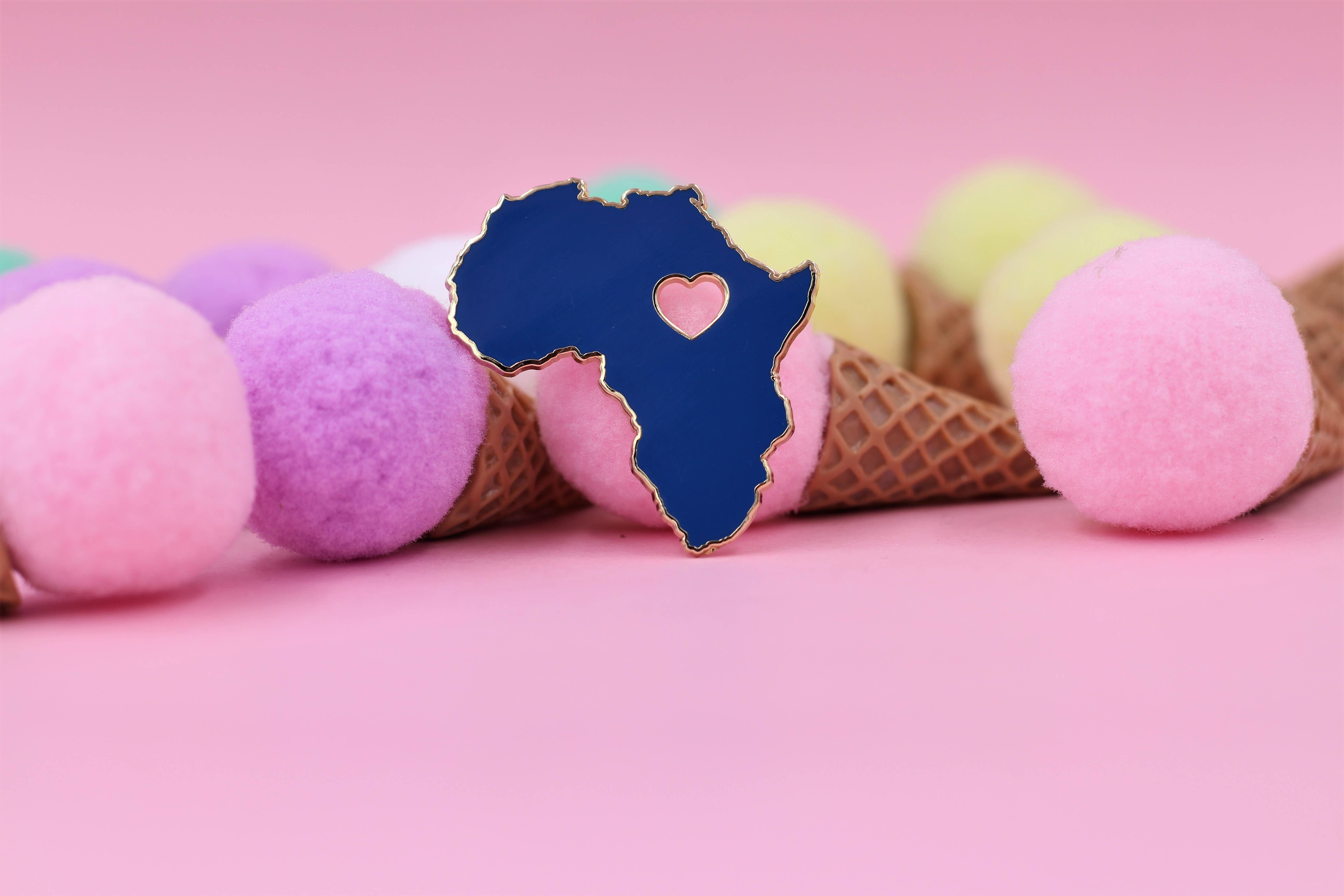 Real Sic - Vente Épinglettes/boutons - Broche Afrique - Black Lives Matter - Plaqué or1