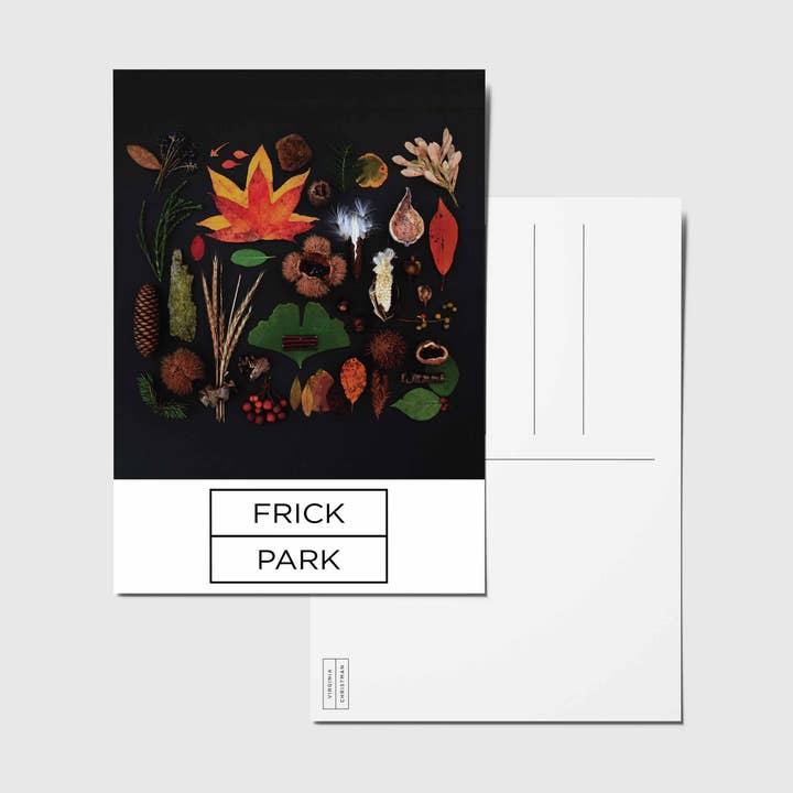 Frick Park Postcard for wholesale by Virginia Christman Art