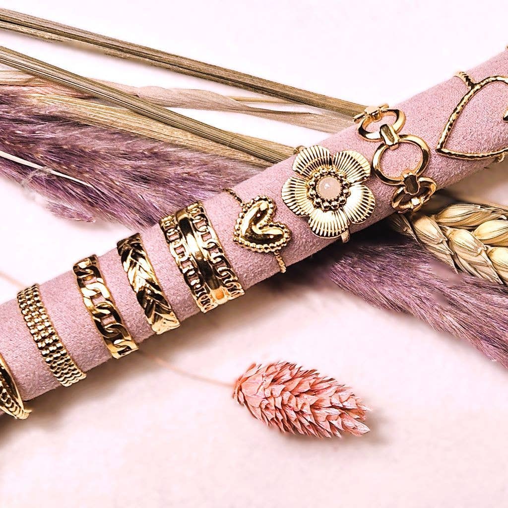 Ibiza Boutique - Wholesale Band/Stacked Ring - Ring heart small2